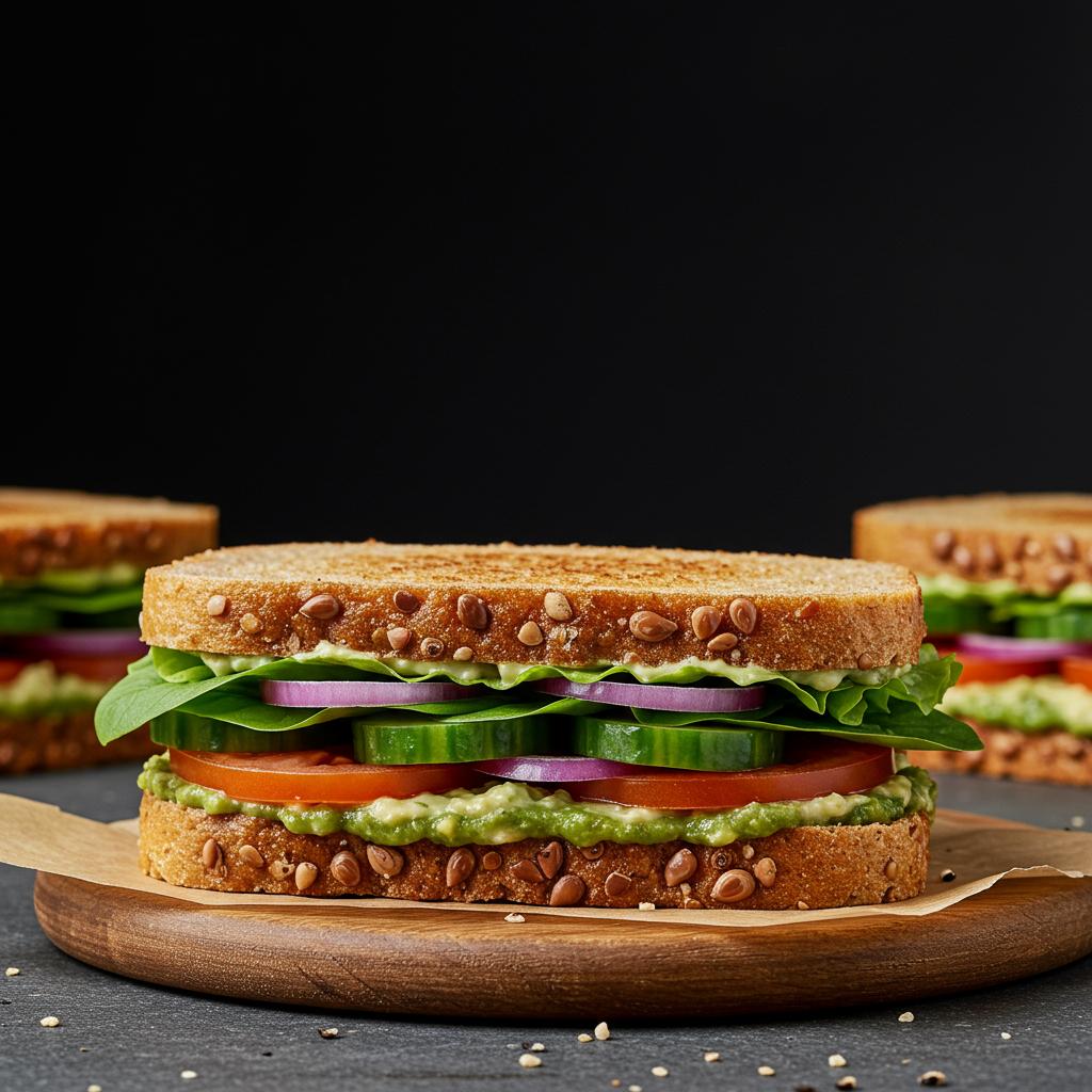 Brown Bread Sandwich